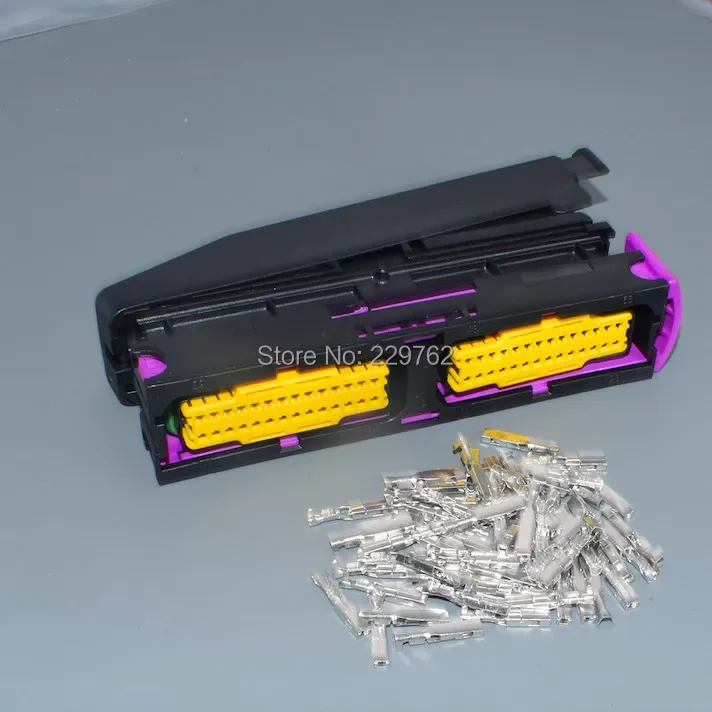 

Shhworldsea 1/2/5/10/30 комплектов 56-контактный разъем ЭБУ с корпусом и контактами 211PC562S8009 211PC562S0008