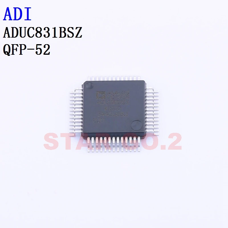 2 шт., микроконтроллер ADUC831BSZ QFP-52 ADI