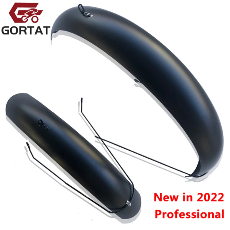 GORTAT Snow Bicycle Fender 26*4.0 Inch Mudguard Full Coverag