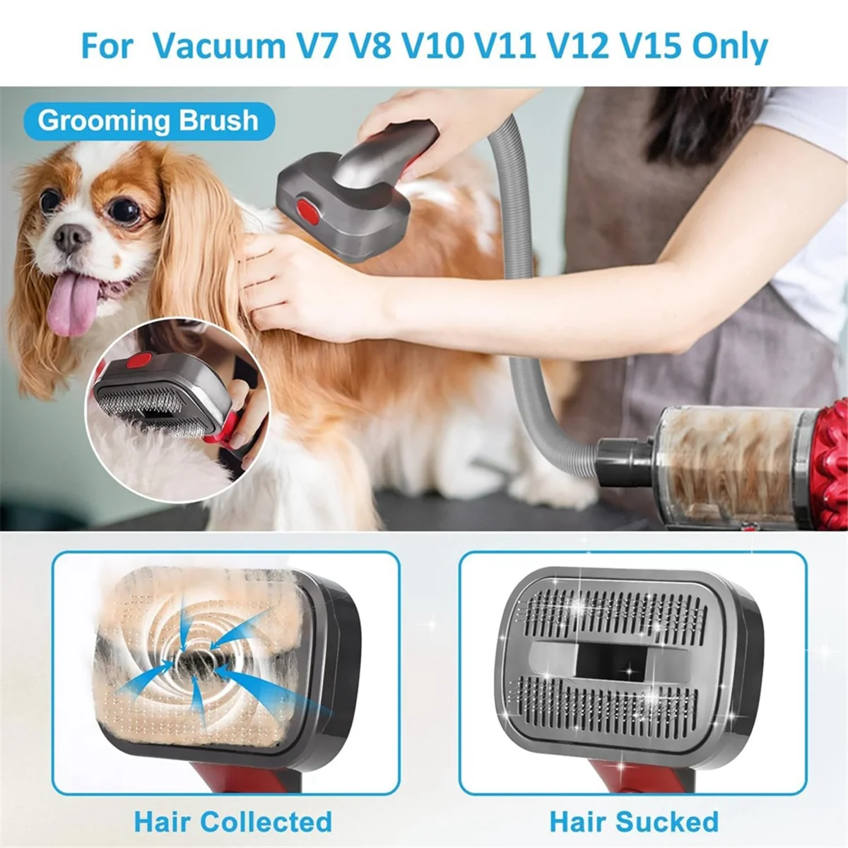 Набор для ухода за собаками пылесоса Dyson V7 V8 V10 V11 V12 V15 насадка щетки удаления собак