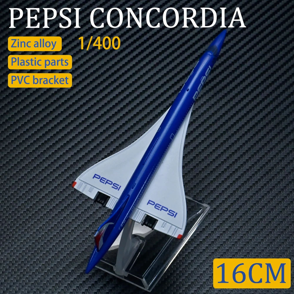 

Metal Aircraft Model 1:400 16cm Concorde Model Aviation Simulation Alloy Material Children's Toys Aircraft Boys Decorations