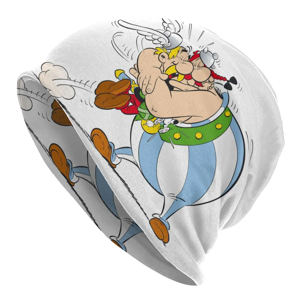 

Asterix And Obelix Cap Adventure Manga Hip Hop Autumn Winter Ski Skullies Beanies Hat Spring Warm Head Wrap Bonnet Knitted Hat