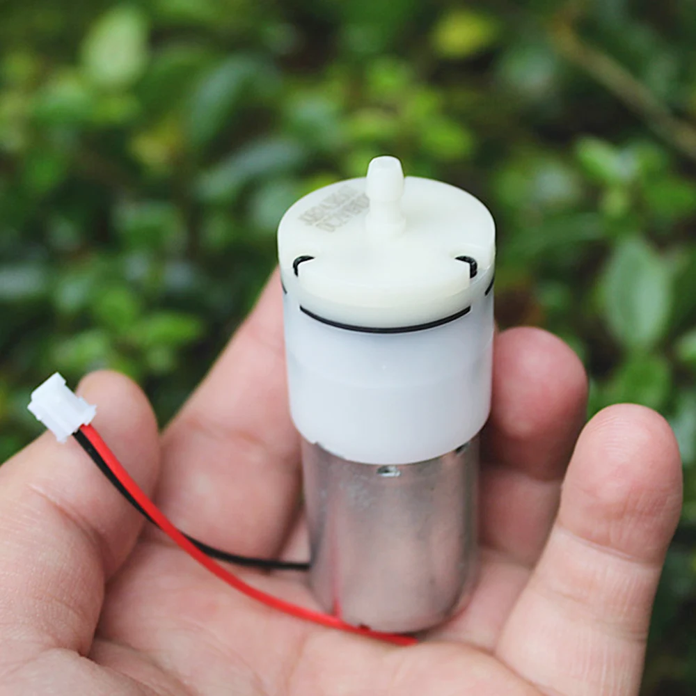 

Mini 370 Air Pump Dc 2V-3.7V 3V Electric Micro Booster Pump Motor for Aquarium Fish Tank Oxygen Pump 400-650mmhg