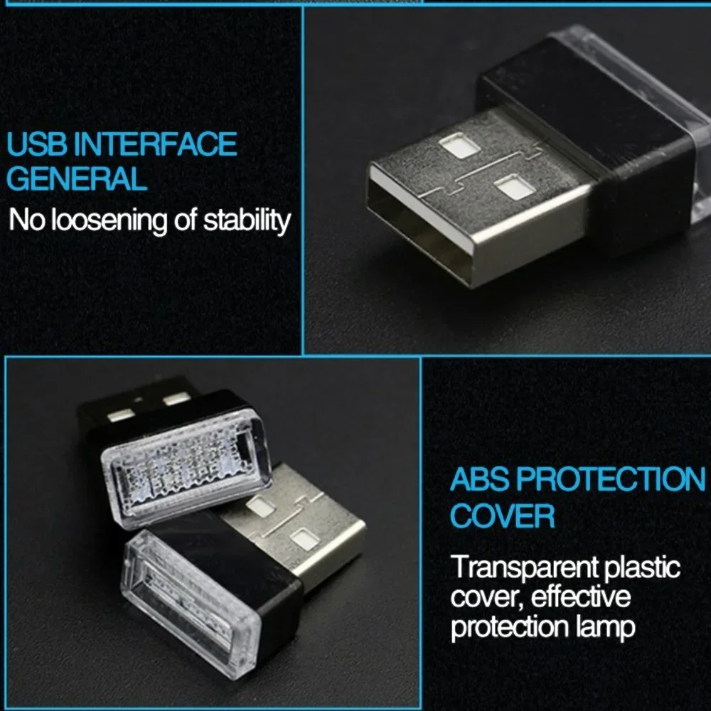 Мини-USB фонарь для автомобиля-интерьер автомобиля подключения и игры аварийное