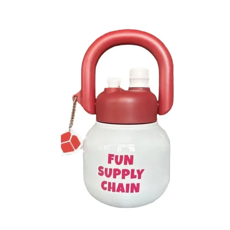 Новинка 2024 большая Изолированная чашка с животом для воды из нержавеющей стали 316