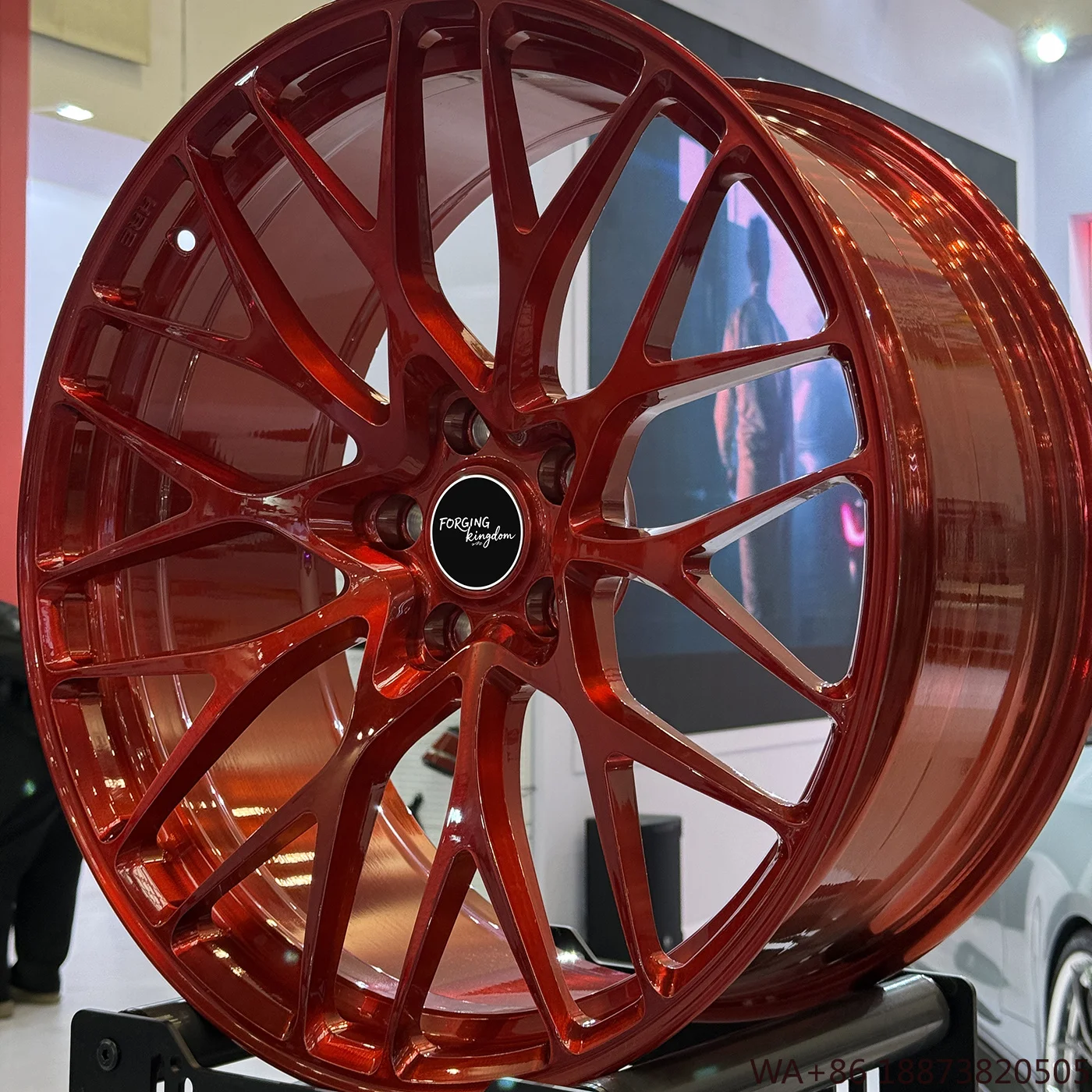 Фото Хит продаж Xianglun FORGING KINGDOM HR 17-26 дюймов, кованые диски из алюминиевого сплава на заказ, новый дизайн с глубоким ободом, бронзовая отделка, многоцветные. №1