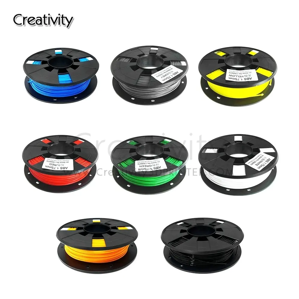 

ABS 3D Printer Filament 1.75mm 1kg ABS plastic Consumables Material for 3D Printer and 3D Pen ABS Filament