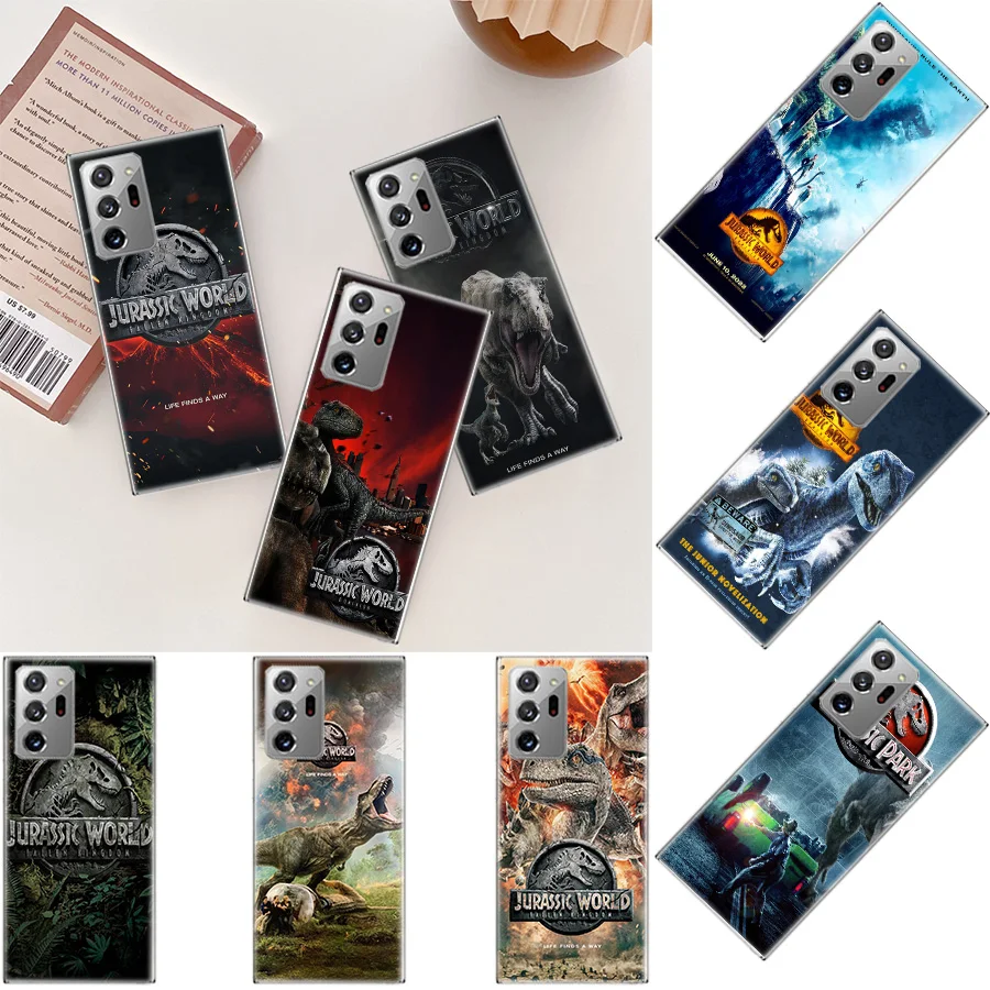 

New World Jurassic Park Phone Case For Galaxy A71 A51 5G A41 A31 A21S A11 A01 A70 A50 A40 A30 A14 A20E A10 Samsung A9 A8 Plus A7