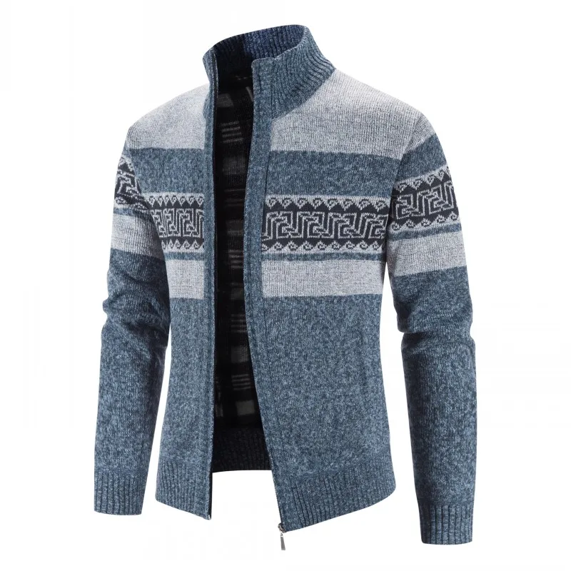 

Winter Jackets Men Cardigans Sweaters New Male Thicker Warm Casual Sweatercoats Good Quality Male Slim Fit Sweaters Size 3XL