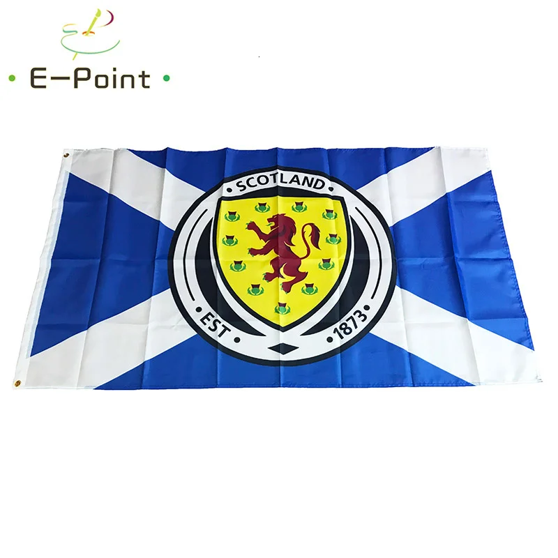 

Scotland National Football Team Flag 2*3ft (60*90cm) 3*5ft (90*150cm) Size Christmas Decorations for Home Gifts