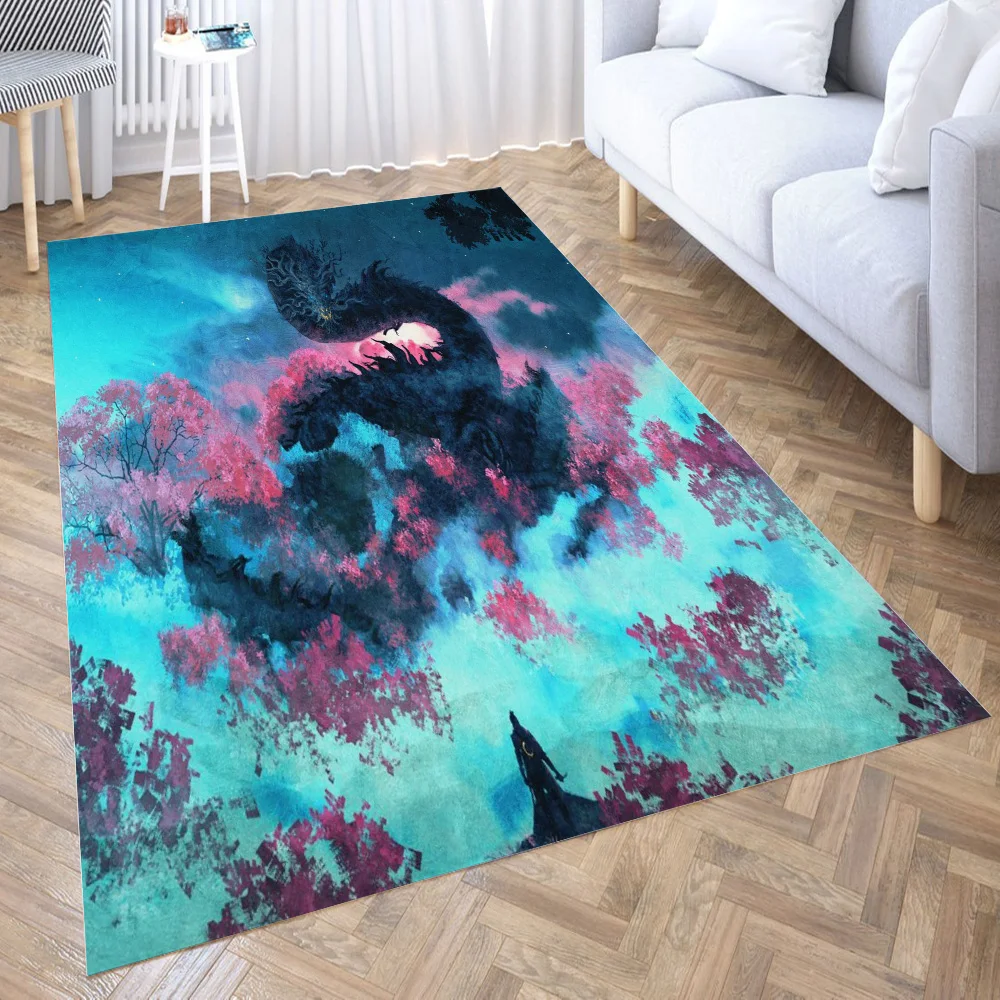 

BlackStar Area Rug for Living Room Floor Mat Carpet for Bedroom Bedside Entrance Doormat Anti-slip Home Decor