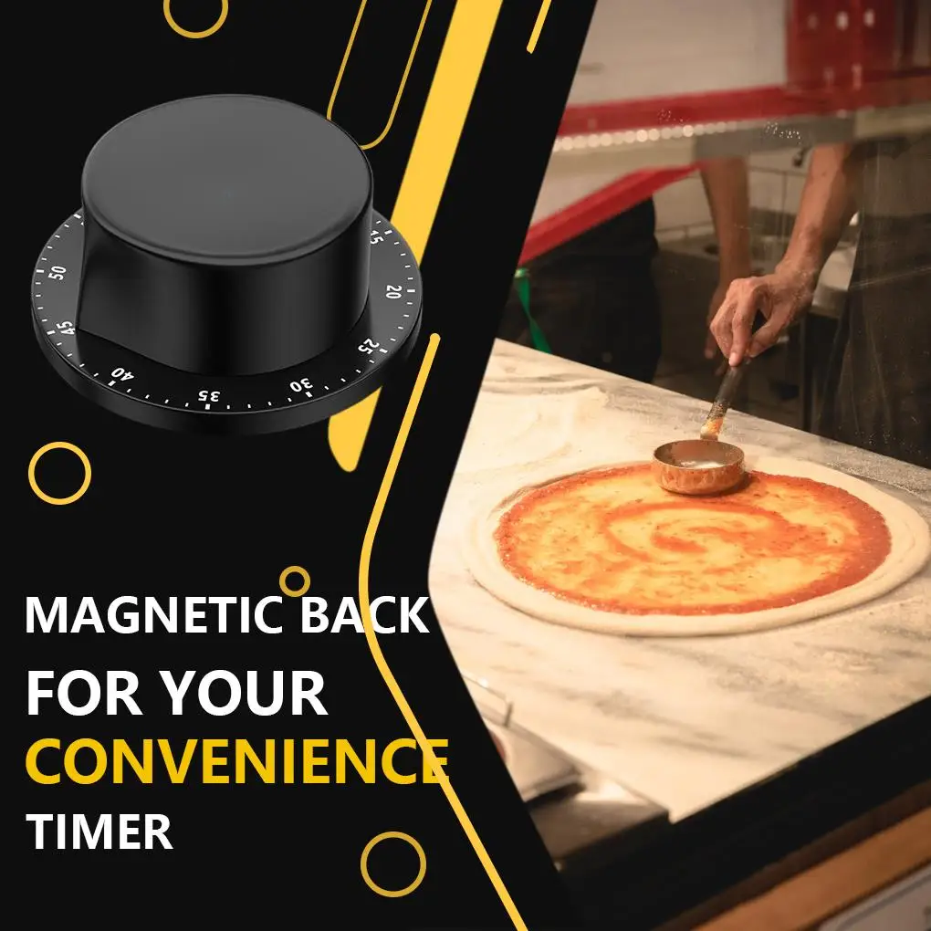 

Mechanical Kitchen Bakery Countdown Timer Baking Timer Portable Small Refrigerator BBQ Clock Reading Timing Device Office