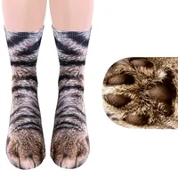 Носки с изображением лап животных#3