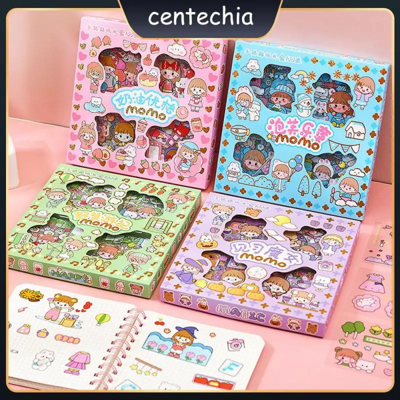 

Diy Hand Tent Decoration Materials Tear And Use Immediately Cute Styling Hand Account Stickers High Quality Glue Box Storage