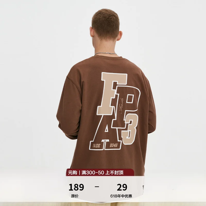 Раскладка надписей с надписью ЦА контрастный цвет длинный рукав весна и осень