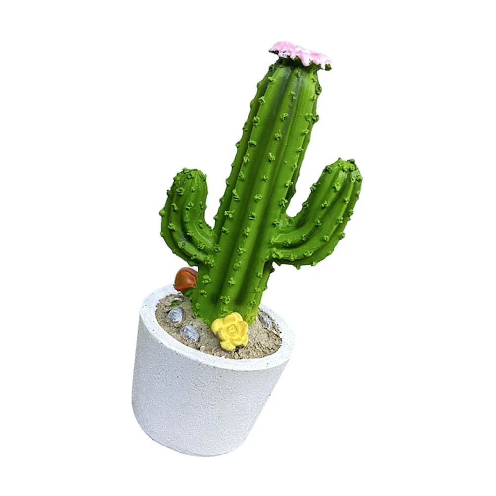 

Plants Bonsai Artificial Fakepottedfaux Statue Palm Fairy Succulent Green Ornament Pot Decor Flower Mini Table Resin Tree