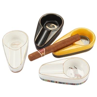 galiner mini pocket cigar ashtray outdoor travel 1 cigar holder ashtrays smoking accessories portable ash tray