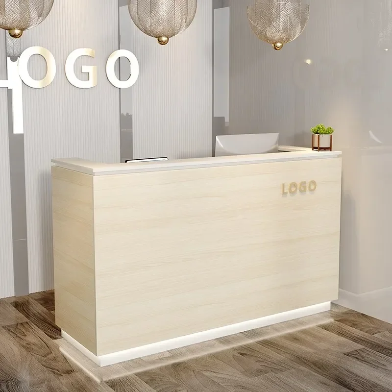 Барная стойка регистрации высокий шкаф-витрина офисный стол коммерческий кассир