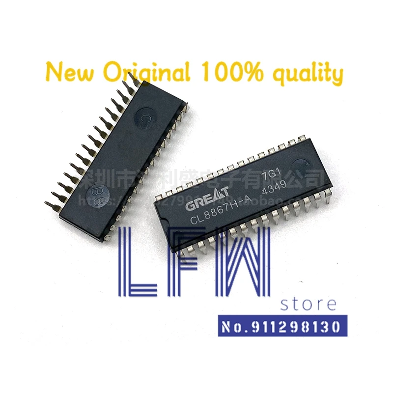 

10pcs/lot CL8867H-A CL8867H CL8867 DIP30 Chipset 100% New&Original In Stock