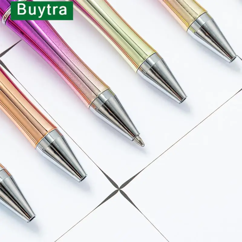 

1pc 0.5mm Ballpoint Pen Bead DIY Plastic Beadable Pen School Office Writing Supplies Stationery Wedding Gift