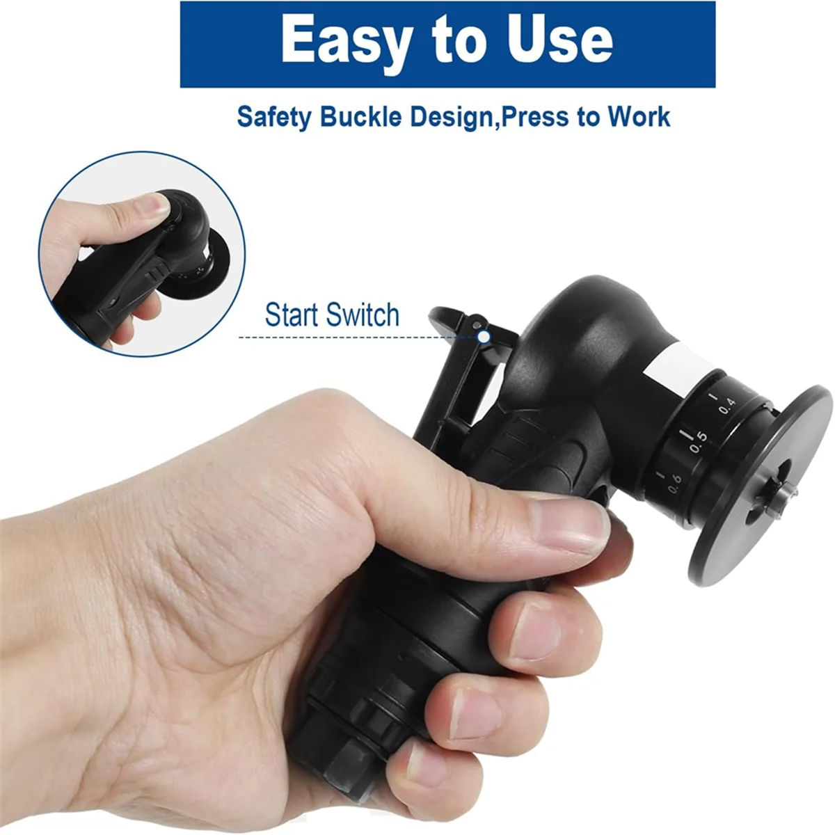 Пневматический инструмент для снятия фаски 45-градусный станок с металла