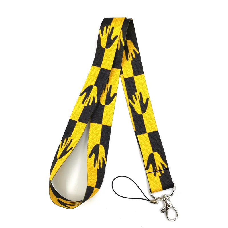 

Human organ hand Keychain Lanyards Id Badge Holder ID Card Pass Gym Mobile Phone Badge Holder Key Strap webbings ribbons