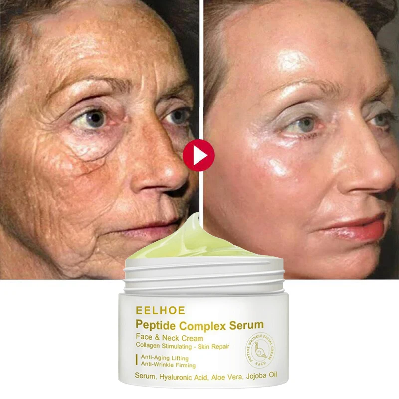 Immediate Anti Wrinkle Face Cream Hyaluronic Acid Moisturizing Skin Care Peptide Complex Serum Firm Whitening Beauty Cosmetics