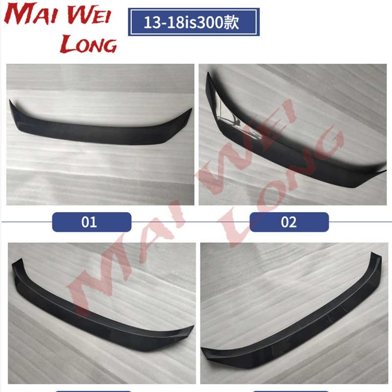 Спойлер на крышу багажника из настоящего углеродного волокна крыло для Lexus IS200 IS250