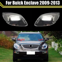 front car headlight cover for buick enclave 2009 2013 auto headlamp lampshade lampcover head lamp light covers glass lens shell