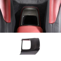 interior molding trim for toyota gr supra a90 mk5 2019 2022 abs carbon fiber rear storage compartment cover decorative casing