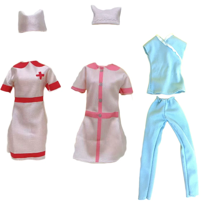 Новое поступление Одежда для куклы униформа врача медсестры 3 шт. в комплекте с