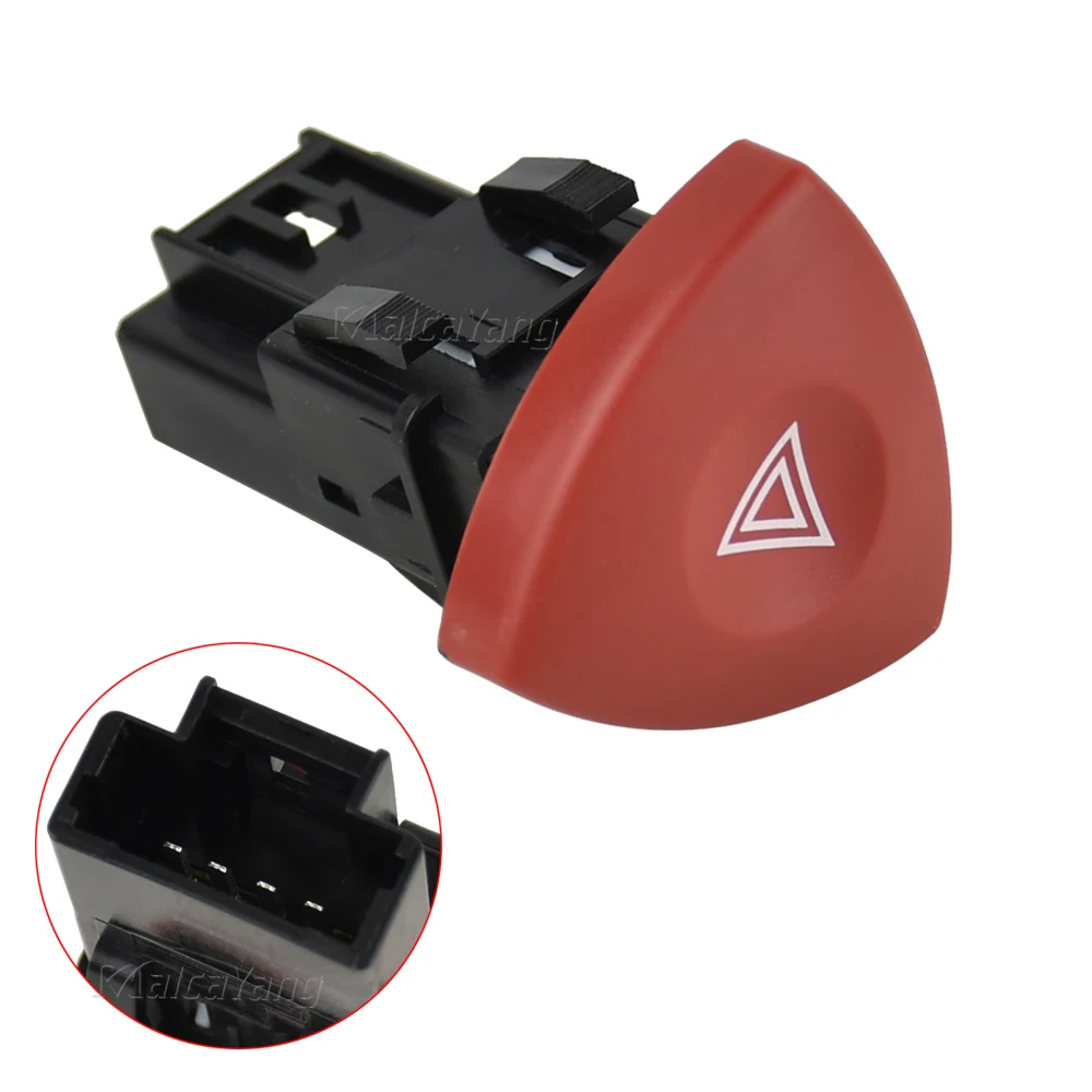 

For Nissan Primastar Renault Espace Laguna Trafic Vel Satis Vauxhall Vivaro Hazard Warning Light Switch 8200442724 93856337