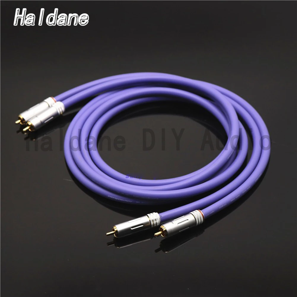 

Haldane Pair HIFI High-Quality RCA Reference Interconnect Audio Cable for FURUTECH FA-as22 Line Wire