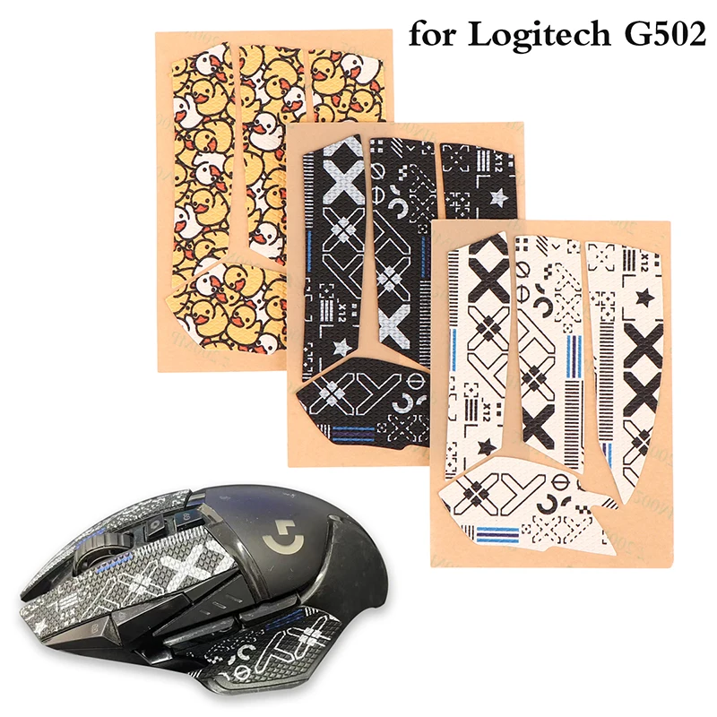 

1Pc Mouse Handmade DIY Sticker Non Slip Suck Sweat For Logitech G502 Self Adhesive Design Wireless Sweat Decals Accessories