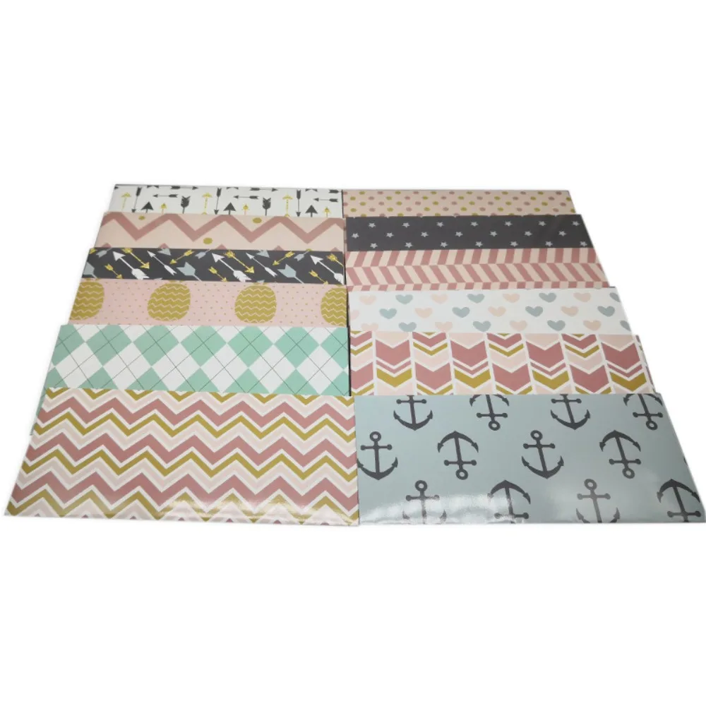 

Подарочные конверты 12 шт., многоразовые бюджетные конверты, креативные Конверты в западном стиле, высококачественные бумажные пакеты, подходят для красных конвертов, подарков