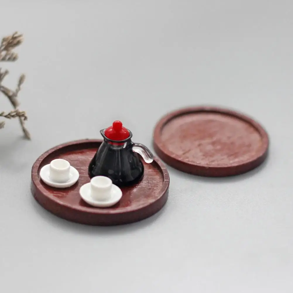 Миниатюрная модель тарелки для кукольного домика |