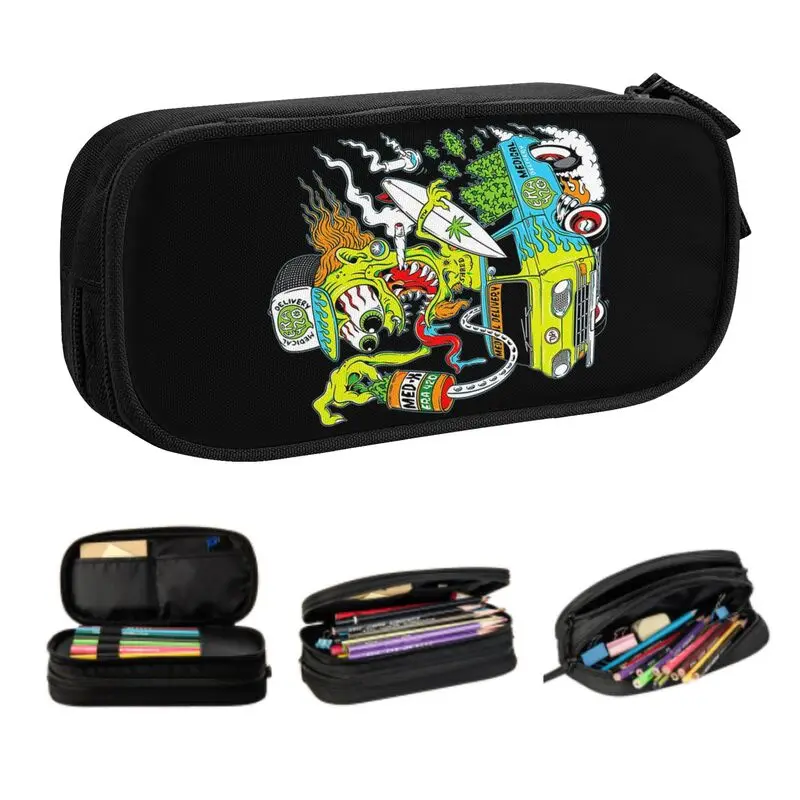 Case For Girls Boys Custom Large Storage Pen Bag Box Stationery
