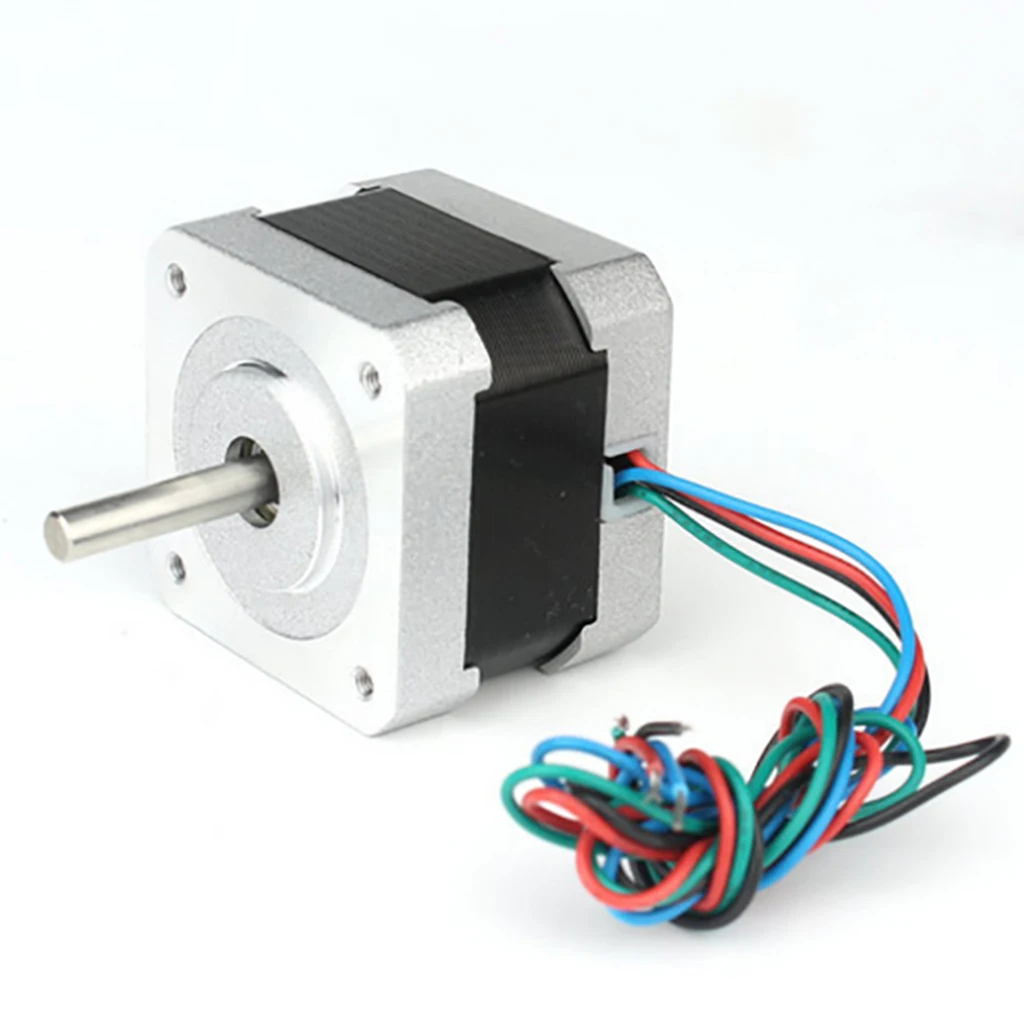 

Hybird Stepping Stepper Motor 0.3N.m 4 Lead 12V 0.4A for 3D Printer NEMA17