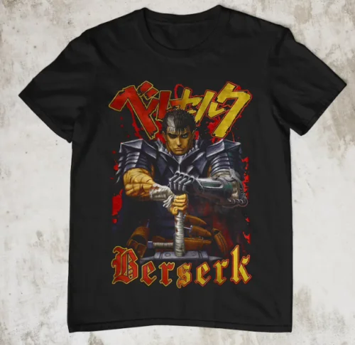 

Vintage Berserk T-shirt hot new T shirt HOT new Art Graphic Shirt all size