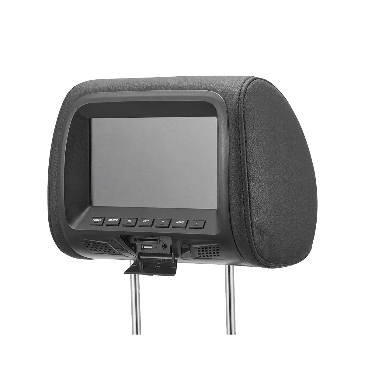 

7Inch Touch Screen Car Headrest Monitor MP5 Player Pillow Rear Seat Entertainment Multi-Media for AV USB SD MP4 MP5 FM B