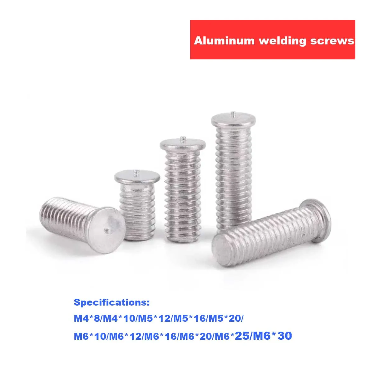 Алюминиевые сварочные винты/болты для точечной сварки алюминия M4M5M6