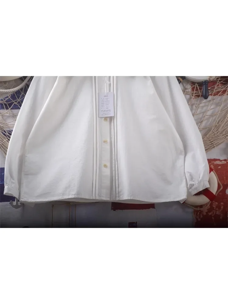 Рубашки высокого качества из 100% хлопка женские рубашки JK для девочек блузка с