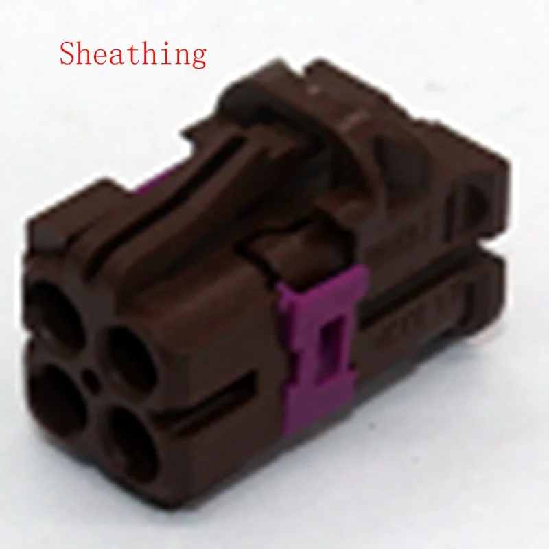 

5PC 4-Hole Sheath Can Be Equipped With Terminal Connector Plug-in Car Wire