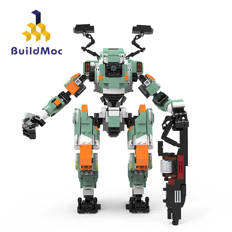 

MOC-68249 BT-7274 Vanguard-Class Titan от Titanfall 2 от KMX Creations, строительные блоки, кирпичи, детская игрушка