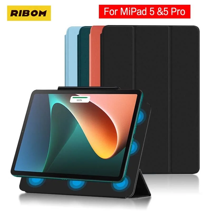 

Magnetic Smart Cover For Xiaomi Mi Pad 5 Pro Case Ultra With Auto Wake UP For MiPad 5 Pro 2021 Tablet 11 Inch Mipad5 Funda