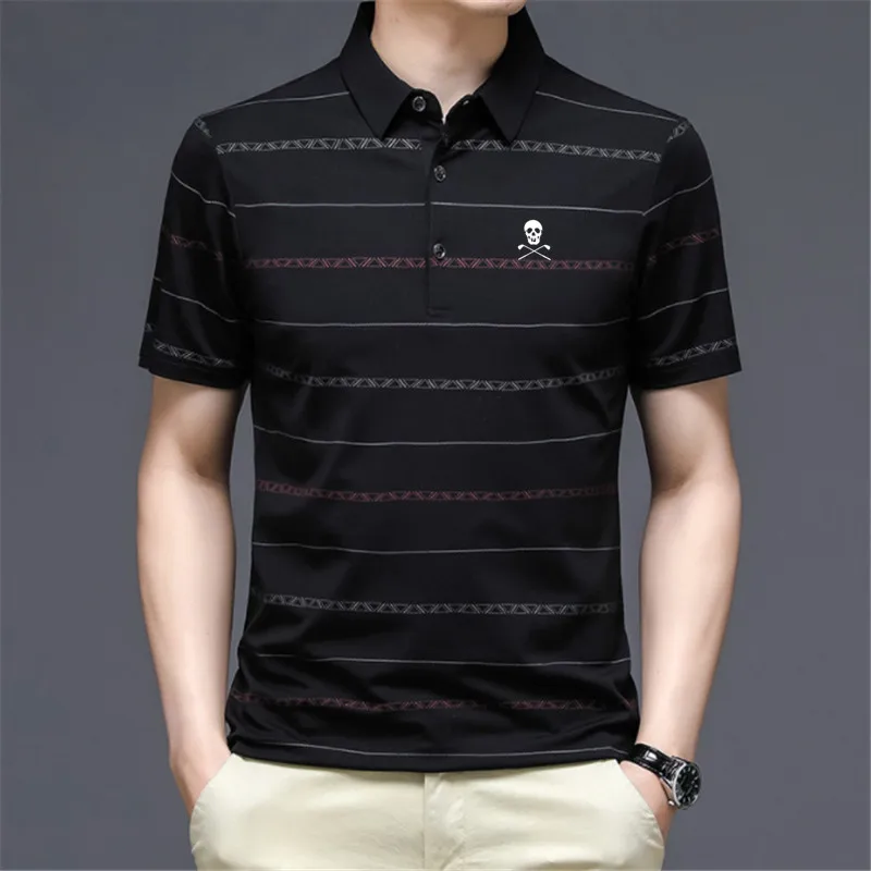 

Summer Men's Golf Shirts Quick-drying Breathable Polo Shirt Short Sleeve Top Golf Wear Man Short Sleeve clothes Golf clothing