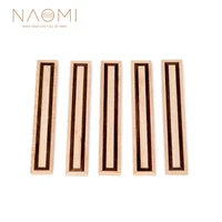 naomi 5 pcs classical guitar bridge tie blocks inlay rosewood wood frame series guitar parts accessories new na 07