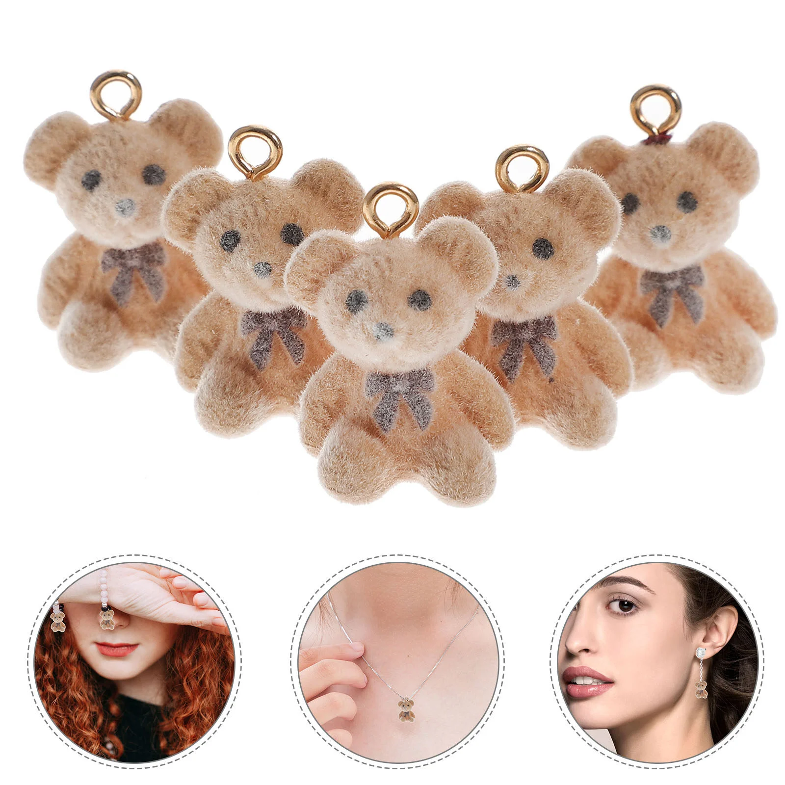 

10 шт., подвески-браслеты с аппликацией