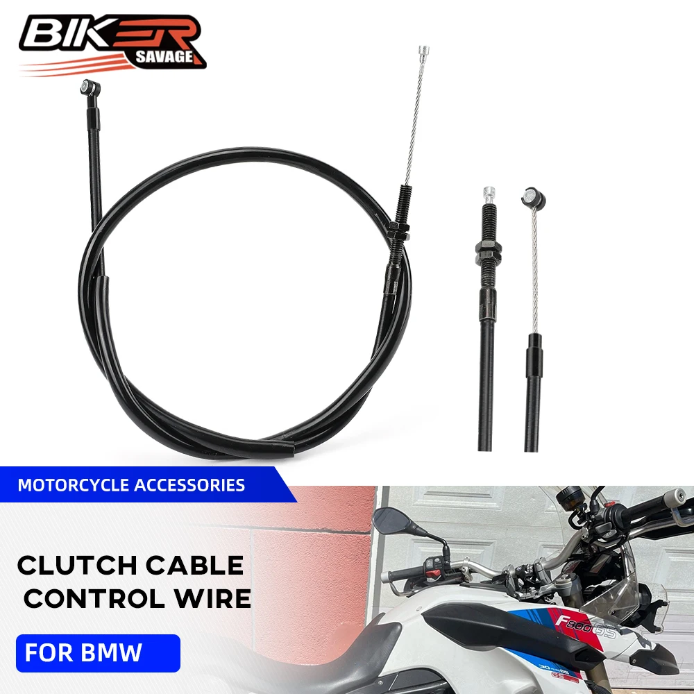 For BMW F800GS 111cm Motorcycle Clutch Cable Control Wire 2006-2012 Throttle Cables Equipments Motocross Lines Parts Accessories