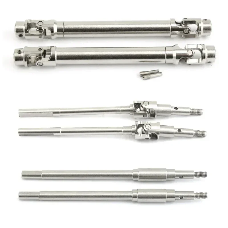 Соотношение двигателя передней и задней оси CVD Driveeshast Metal для 1/10 FMS RocHobby Mashigan Atlas